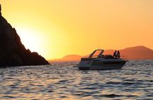 Sunset boat tour of the Amalfi Coast