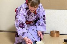 Kimono Dressing & Tea Ceremony Experience at a Beautiful Garden