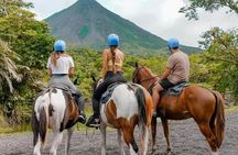 Horseback Riding to the Arenal River or the Volcano