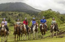 Horseback Riding to the Arenal River or the Volcano