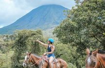 Horseback Riding to the Arenal River or the Volcano