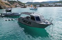 Boat Beach and Cave Tour Experience