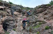 Via Ferrata, Bike Zipline and Rappel Half Day Tour