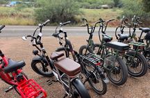 Ebike hwy 179, Chapel, Cathedral Rock, Soldiers Pass