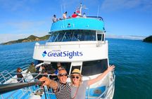 Hole in the Rock Scenic Cruise including Dolphins and Island stop