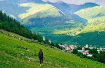 Causacus mountains at Majestic SVANETI and MESTIA from Kutaisi