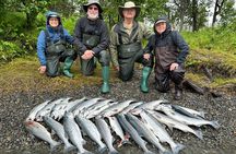 Half day Alaska Salmon Fishing on the Kenai Peninsula