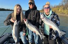Half day Alaska Salmon Fishing on the Kenai Peninsula