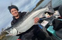 Half day Alaska Salmon Fishing on the Kenai Peninsula