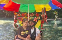 Private Bamboo Rafting Tour In Lethe and Limestone Massage