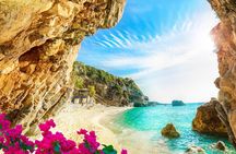 Corfu Shore Excursion with Beach Retreat or Boat Cave Trip