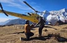 Everest base camp helicopter tour with Guarenteed Landing