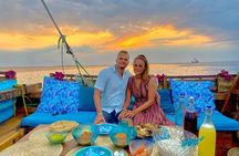 Zanzibar Romantic Sunset Cruise with Dinner