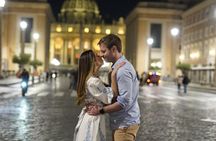 Explore Night Life in Rome with Vintage Vespa