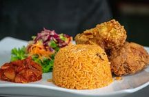 Ghana Jollof Cooking Class with Bottomless Wine