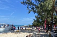 Private Beach Day Snorkeling and Swimming with Pig in Rose Island
