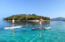 Stand Up Paddle-boarding around Ksamil islands (two times a day)