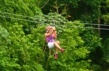 Dunns River Falls, Zipline, Bamboo Rafting & Horseback Tour