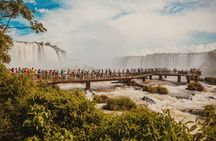 Immersive Iguazú Falls In One Day: Guided Walk, Train Ride & Boat