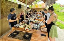 From Ubud: Authentic Cooking Class Visit Traditional Market
