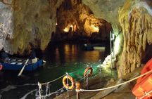 Visit to the Emerald Grotto with picnic in an olive grove.