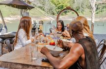 Day tour - Peñol Rock + VIP Beach Club, includes Transportation