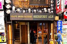 Casual Japanese SAKE tasting and snack experience in Kabukicho