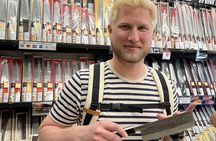 Asakusa: Japanese kitchen knife store visits after history tour