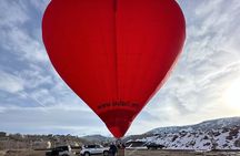 Romantic Heart-Shaped Hot Air Balloon Flight