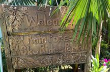 St Lucia Private Zipline and Shopping Adventure