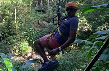 Saint Lucia Private Zip-Lining and Shopping Adventure