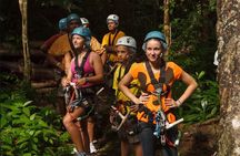 St Lucia Private Zipline and Shopping Adventure