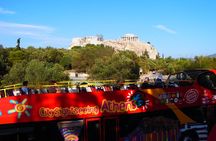 Athens Hop-On Hop Off w/ Acropolis & Acr.Museum tickets & 3 audio