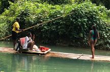 Private Bamboo Rafting with Limestone Massage in Mobay