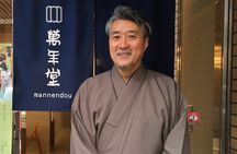 Ginza MANNENDO Wagashi Workshop with Master Yoshi
