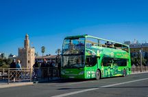Tourist bus tour of Seville