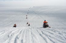 Into the Glacier Combo: Snowmobiling + Langjökull Ice Cave