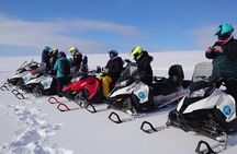 Into the Glacier Combo: Snowmobiling + Langjökull Ice Cave