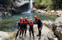 PARAGLIDING OVER GUACAICA JUNGLE AND CANYONING from Guatape