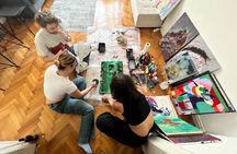 Istanbul Art Escape Wine and Paint at Local's Home