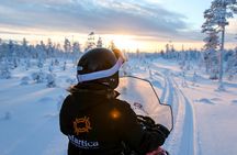 Scenic Snowmobile Safari in Saariselkä