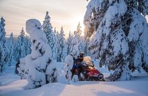 Scenic Snowmobile Safari in Saariselkä