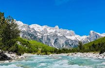 Full Day Tour to Albanian Alps Theth, Grunas Waterfall, Blue Eye