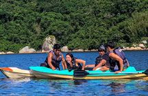 Half Day Guided Kayak Tour in Barra da Lagoa with Snacks