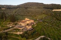 Evening Yoga Overlooking the Tuscan Countryside