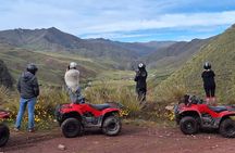 Red Valley and Rainbow mountain in quad bikes