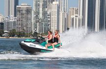 1 Hour Jet Ski Island Safari to South Stradbroke Island
