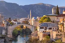 From Split/Trogir: Mostar and Medjugorje Tour with Wine Tasting