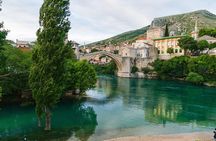 From Split/Trogir: Mostar and Medjugorje Tour with Wine Tasting