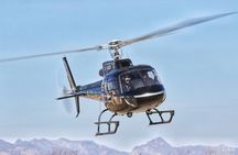 Aerial View of the Great Wall by Helicopter 